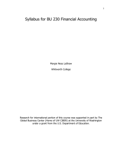 Ethan Frome - Foster School of Business