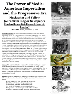 American Imperialism and the Progressive Era