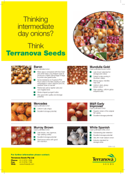 Thinking intermediate day onions? Think