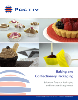 Baking and Confectionery Packaging