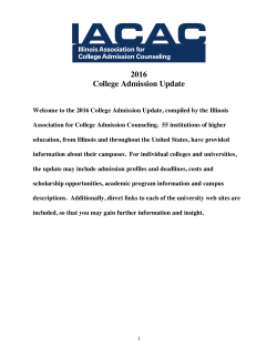Illinois Association for College Admission Counseling: IACAC