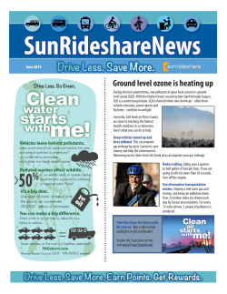 June 2014 - Pima Association of Governments