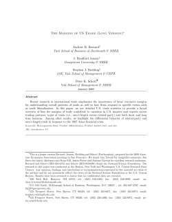 The Margins oF US Trade (Long Version)