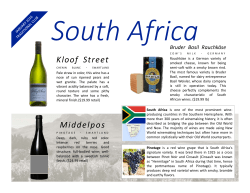 Tasting Notes - Screwtop Wine Bar