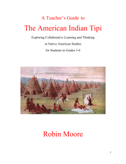 The American Indian Tipi Robin Moore
