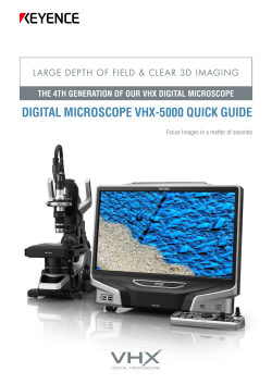 digital microscope vhx-5000 quick guide