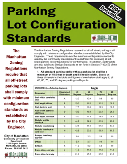 Off-Street Parking Design Standards (ockert)
