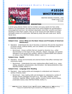 10104 whitewash - The Described and Captioned Media Program