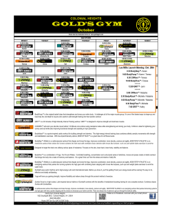 GOLD`S GYM