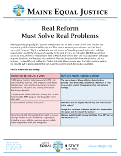 Real Reform Must Solve Real Problems