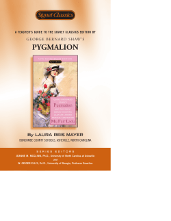 Pygmalion - Penguin Books USA