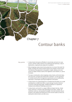 Chapter 7 Contour banks - Queensland Government publications