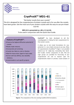 MD1-61 - Molecular Dimensions