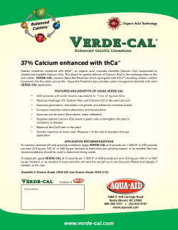 37% Calcium enhanced with thCa