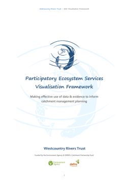 Participatory Ecosystem Services Visualisation Framework