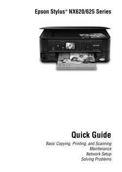 Epson Stylus NX620/625 Series