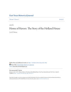 Home of Heroes: The Story of the Holland House