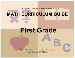 Math - Okaloosa County School District