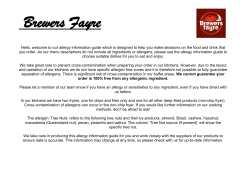 NO - Brewers Fayre