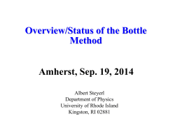 Preparation of a New Neutron Lifetime Experiment