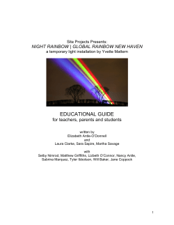 night rainbow | global rainbow new haven