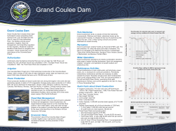 Grand Coulee Dam - Columbia River System Operations