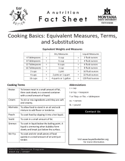 Substitutions and Measurements