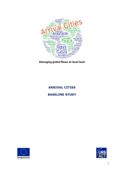 arrival cities baseline study