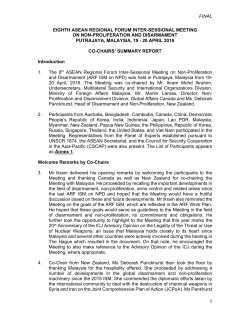FINAL 1 EIGHTH ASEAN REGIONAL FORUM INTER