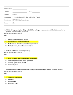 Student Name: Teacher - Public Schools of Robeson County