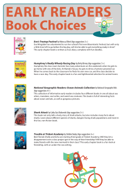 Early Readers (4-6+)