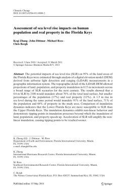 Assessment of sea level rise impacts on human population and real