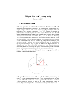 Elliptic Curve Cryptography