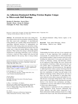 An Adhesion-Dominated Rolling Friction Regime