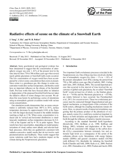 Radiative effects of ozone on the climate of a Snowball Earth