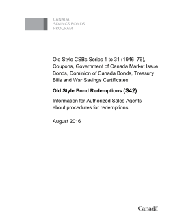 Old Style CSBs Series 1 to 31 (1946&ndash;76), Coupons, Government of