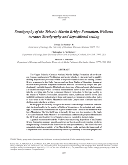 Martin Bridge Limestone