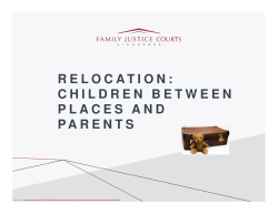 Slides - Session 3 ICAA and Relocation of Children