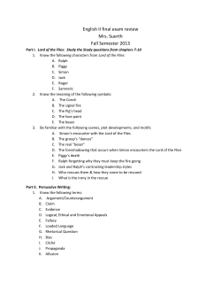 Final Exam Review - Spring Branch ISD