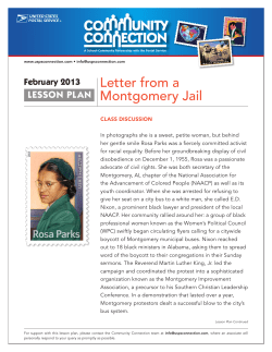 Letter from a Montgomery Jail