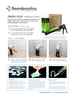 green glue installation guide