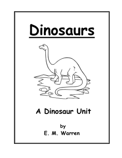 A Dinosaur Unit - Primary Success