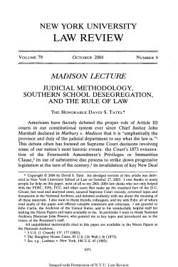 law review - NYU School of Law