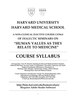 course syllabus - MyCourses