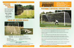 FOLD UP SOCCER GOALS - Sports-Fab