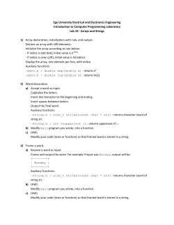 Ege University Electrical and Electronics Engineering Introduction to