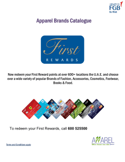 Apparel Brands Catalogue