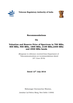 286.87 KB - Telecom Regulatory Authority of India