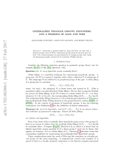 Generalized triangle groups, expanders, and a problem of Agol and