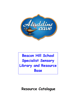 Aladdin`s Cave Catalogue